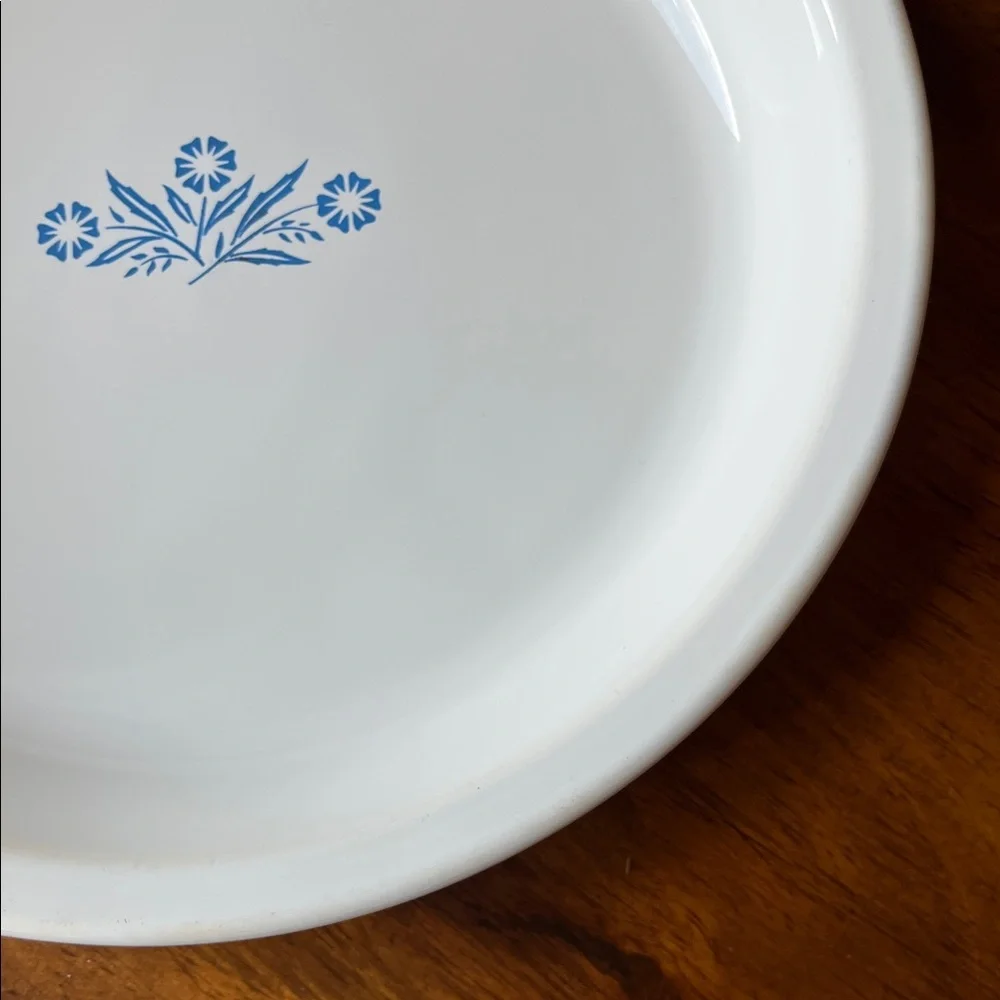 Corning Ware P-309 Blue Cornflower Pie Plate